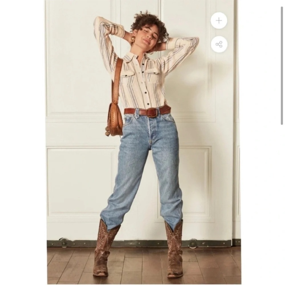 Boyish X Free People The Clint Denim in Authentic Rigid